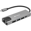 Sandberg 336-99 USB-C 5in1 kelioninis dokas-saugykla