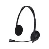Kompiuterinės ausinės su mikrofonu, su USB jungtimi