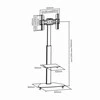 Laikiklis Sbox FS-500 (37-70/40kg/600x400)