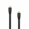 Sbox Technology Sbox HDMI-HDMI 1.4 Flat M/M 1.5m HDMI-FLAT-15B Juodas