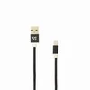 Sbox Technology Sbox IPH7-B USB 2.0 8 Pin juodos spalvos