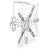 Laikiklis Sbox Full Motion Flat 23"-55