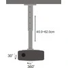 Sbox Technology Sbox Lubinis laikiklis projektoriui PM-102L