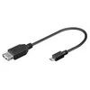 Sbox Technology Sbox USB A-F.->MICRO USB M. 0.1M USB F-MICRO M