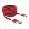 Sbox Technology Sbox USB->Micro USB M/M 1.5m USB-10315R raudonos spalvos