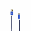 Sbox USB->Type C M/M 1.5m USB-TYPEC-15BL fruity mėlynas