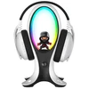 Subsonic Electra 4 in 1 žaidimų ausinių stovas su RGB lempa ir USB šakotuvu