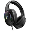 Subsonic Juodos žaidimų ausinės su mikrofonu ir RGB apšvietimu