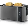Skrudintuvas Severin AT 9341 Dark Inox Langschlitztoaster