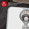 Svarstyklės Salter 484 WHDRFEU16 Magnifying Lens Mechanical Bathroom Scale