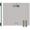 Salter 9113 GFEU12 Compact Glass Analyser Bathroom Scales, Pilkas