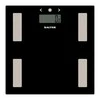 Salter 9150 BFEU12 Juodas Glass Analyser Bathroom Scales