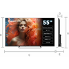 Televizorius TV Set Manta 55LUV125E 55-inch 4K UHD Smart TV