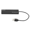 Tellur Basic USB Hub, 4 jungtys, USB 2.0 Juodas