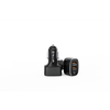 Tellur automobilinis įkroviklis FCC9, 56W, 9A (2XQC 3.0 + PD20W) juodos spalvos
