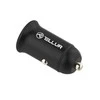 Tellur automobilinis įkroviklis PD60W QC30W FCC7 juodos spalvos