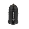 Tellur automobilinis įkroviklis PD60W QC30W FCC7 juodos spalvos