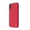 Raudonas Tellur Exquis dėklas iPhone X/XS telefonui