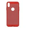 Dėklas Tellur Cover Heat Dissipation for iPhone X/XS red