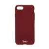 Burgundiškas telefono dėklas Tellur Cover Premium Pebble Touch Fusion iPhone 7