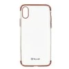 Dėklas Tellur Cover Silicone Electroplated for iPhone X/XS rose auksinis