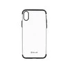 Dėklas Tellur Cover Silicone Electroplated for iPhone X/XS juodas