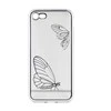 Dėklas „Tellur“ silikoninis dangtelis, skirtas „iPhone 7 Butterfly“, sidabrinis