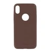 Dėklas Tellur Cover Slim Synthetic Leather for iPhone X/XS ruda