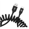 Tellur duomenų kabelis, prailginamas, USB-C 3A, 1,8 m, Juodas
