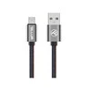 Tellur USB–Micro USB duomenų kabelis, 1 m, Denim