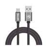 Tellur USB–Micro USB duomenų kabelis, 1 m, Denim