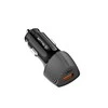 Tellur FCC10 car charger 38W, 6A (PD20W + QC3.0) juodas