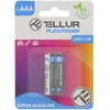 Tellur Flexi Power baterijos, super šarminės, AAA LR03, 1,5 V, 2 vnt./rinkinyje