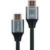 Tellur didelės spartos HDMI 2.0 kabelis, 4K 18Gbps kištukas-kištukas Ethernet auksinis padengtas 5m juodas