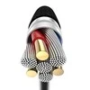 Tellur Lightning–C tipo kabelis 3A PD30W 2m nailono Juodas
