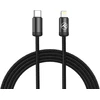 Tellur Minimalist USB-C to Lightning Cable 3A 1m PD27W Juodas