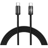 Tellur USB-C į USB-C laidas 3A, 1 m, juodas