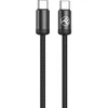 Tellur Minimalist USB-C to USB-C Cable 3A 1m Juodas