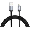 Tellur Juodas USB į „Lightning“ kabelis, 3 A, 1 m