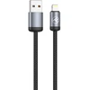 Tellur Juodas USB į „Lightning“ kabelis, 3 A, 1 m