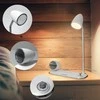 Tellur Nostalgia Wireless Desk Charger, Bluetooth Speaker, Desk Lamp baltas