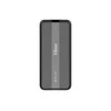 Tellur PBC103 10000mAh išorinė baterija, 2xUSB+Type-C+MicroUSB, juodas
