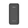 Tellur 30000 mAh išorinė baterija, juoda