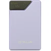 Tellur Power Bank 10000mAh, USB-C + Lightning cables built-in violetinė