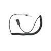 Tellur QD to Jack 3.5mm 4 Pole Adapteris Cable 2.95m Juodas