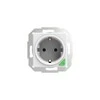 Sieninis šviestuvas Tellur WiFi Wall Plug, 3000W, 16A, baltas