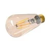Tellur WiFi Filament Smart Bulb E27, 6W, amber, baltas/warm, dimmer