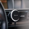 Tellur belaidis automobilinis įkroviklis, MagSafe compatible, 15W juodos spalvos