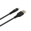 Tellur Žalias USB-A į Lightning laidas, 1 m, juodas