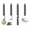 Endoskopinė kamera Tracer HardWire 5M 8MM, Juodos spalvos